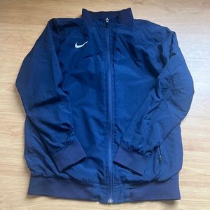 Blue Windbreaker